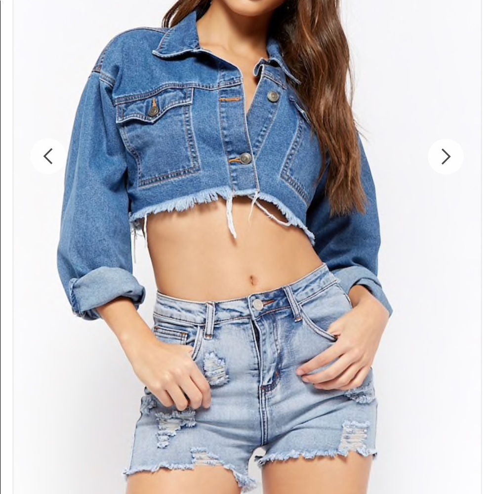 NWT high rise acid wash distressed shorts sz large
